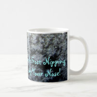 Jack Frost, das an Ihrer Nasen-Tasse klemmt