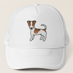 Jack für weiße und glatte Tee Russell Terrier Dog Truckerkappe