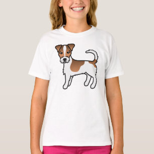 Jack für Weißes und Tan Rough Coat Russell Terrier T-Shirt