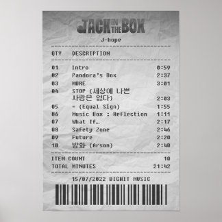 Jack in The Box by j-hope - Album Poster