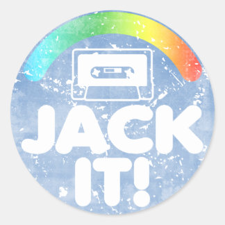 Jack IT-Aufkleber Runder Aufkleber