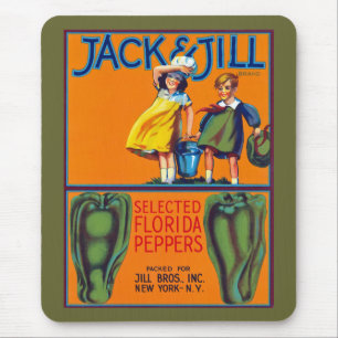 Jack & Jill Florida Paprika Mousepad