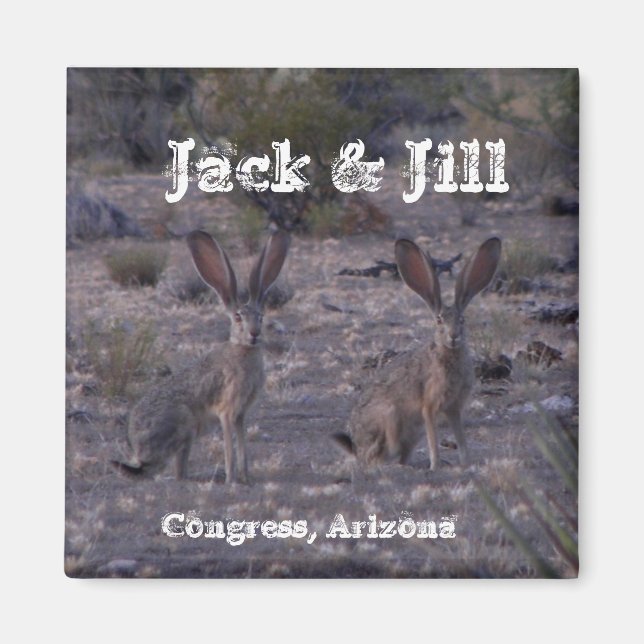 Jack & Jill ~Jackkanbits~ Magnet (Vorne)