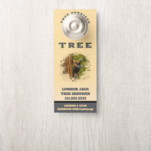 *~* Jack-Klempner-TREE-Services QR Gelbe Tür