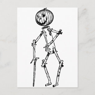 Jack Kürbiskopf Postkarte