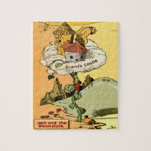 Jack & le Beanstalk 8x10 Puzzle avec boîte cadeau