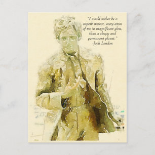 Jack London Postkarte