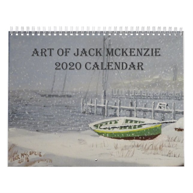 Jack Mckenzie 2020 Kalender (Titelbild)