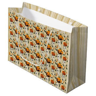 Jack-o-Ghost Gelb Große Geschenktüte