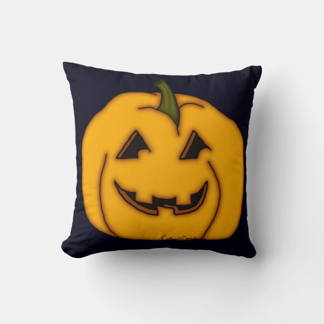 Jack o' Lantern 3 Kissen (Vorderseite)