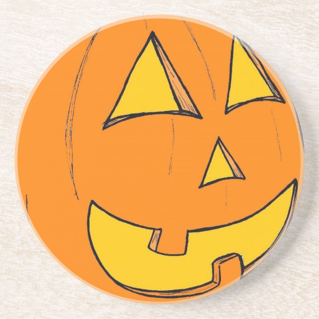 Jack o' Lantern Blue Untersetzer (Vorne)