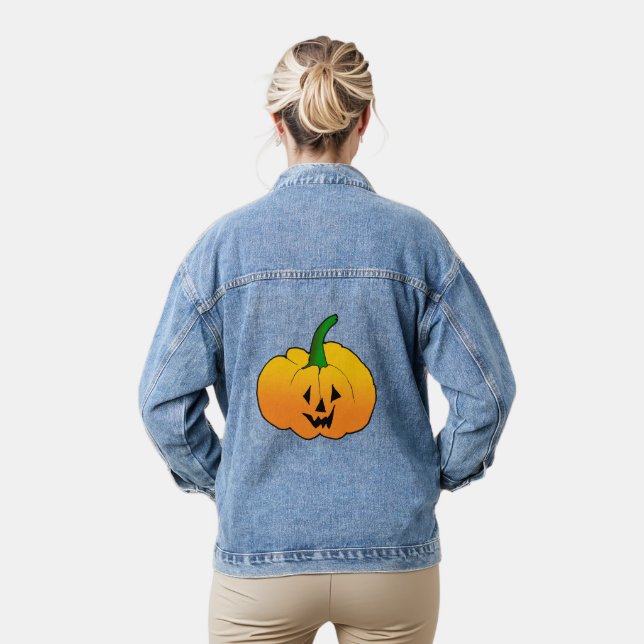 Jack O' Lantern Denim Jacket Jeansjacke (Modell)
