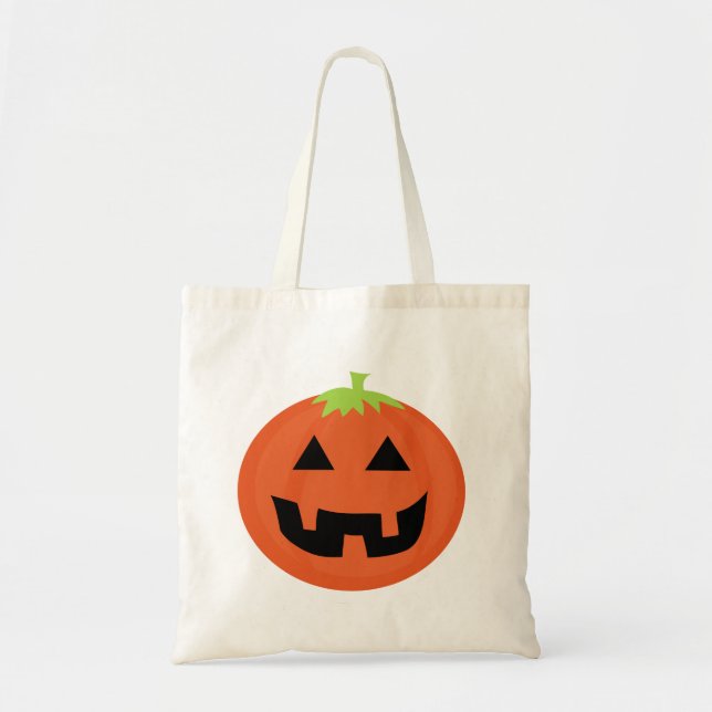 Jack o' Lantern Halloween Bag Tragetasche (Vorne)