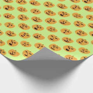 Jack-O-Lantern Halloween PUMPKIN-Mustergeschenk Geschenkpapier