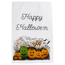 Jack-O-Lantern-Linie nach oben