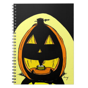 Jack o' Lantern Notebook Notizblock