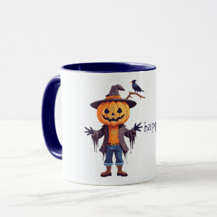 Jack O Lantern Scarecrow Tasse