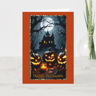 Jack-O-Lantern-Sitzungskarte Karte