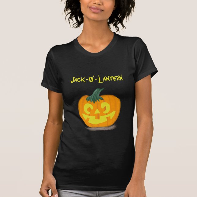 Jack-O'-Lantern-T - Shirt (Vorderseite)