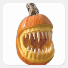 Jack-O-Lantern-Umschlag Aufkleber