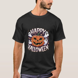 Jack-O'-Lantern und Ghosts Halloween Spaß T-Shirt