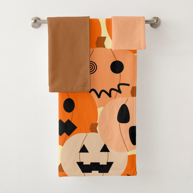 Jack-o-Lanterns Badetuch Set (Insitu)
