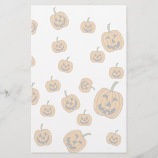 Jack O' Lanterns Hintergrund Briefpapier
