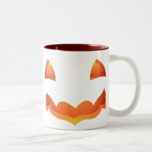 Jack-o-Laterne Cup Halloween Pumpkin-Tasse / Cups Zweifarbige Tasse