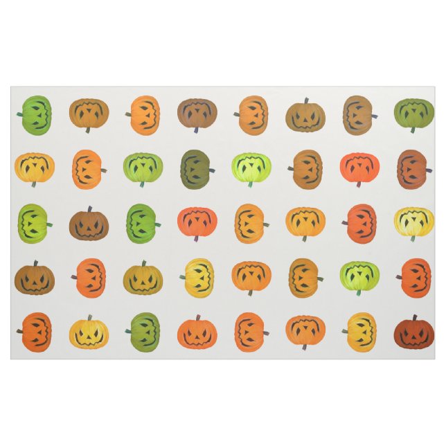 Jack-O-Laterne-Fun-Print Stoff (Fat Quarter (45,7 x 55,9 cm))