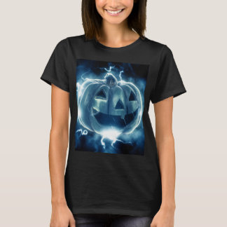 Jack-o-Laterne im Regen T-Shirt