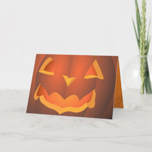 Jack-o-Laterne-Karten Halloween-Party Einladungen