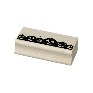 Jack-o-Laternen Gummistempel