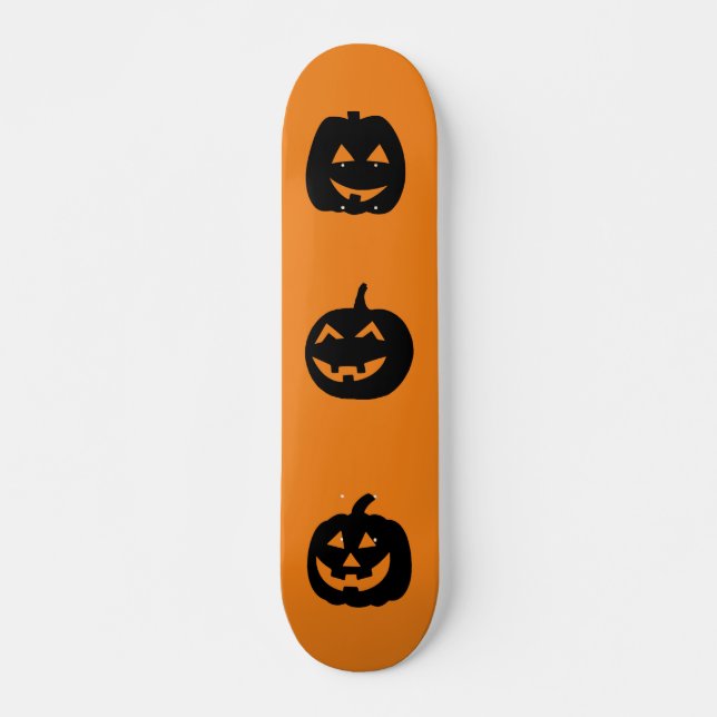 JACK O'LANTERN CITROUILLE SKATEBOARD DECK (Devant)
