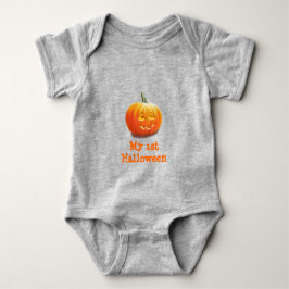 Jack O'Lantern Halloween Baby Bodysuit Baby Strampler