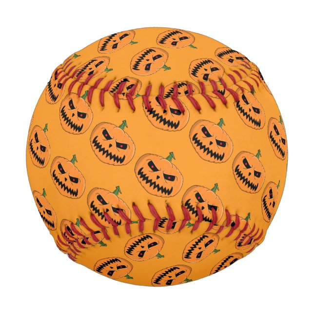 Jack O'Lantern Halloween Baseball (Vorderseite)
