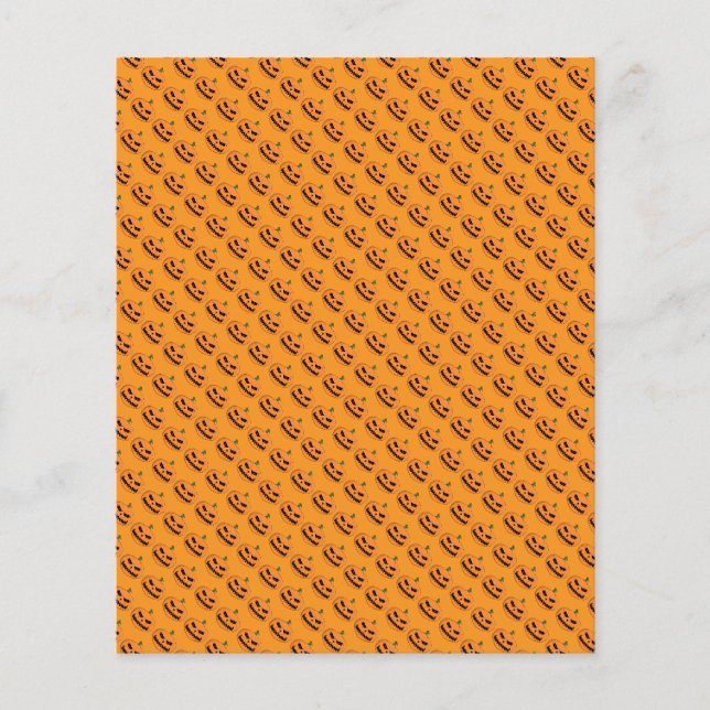 Jack O'Lantern Halloween Flyer (Vorne)