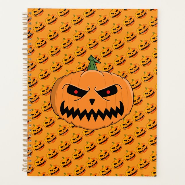 Jack O'Lantern Halloween Planer (Vorderseite)