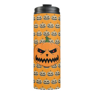 Jack O'Lantern Halloween Thermosbecher