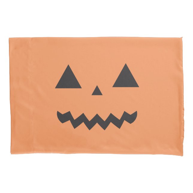 Jack O'Lantern Kissen-Kasten Kissenbezug (Vorderseite)