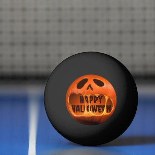 Jack o'lantern pumpend Halloween-Tischtennis Tischtennisball