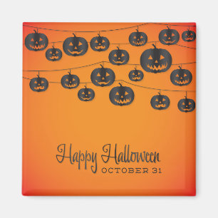 Jack O'lantern string Magnet