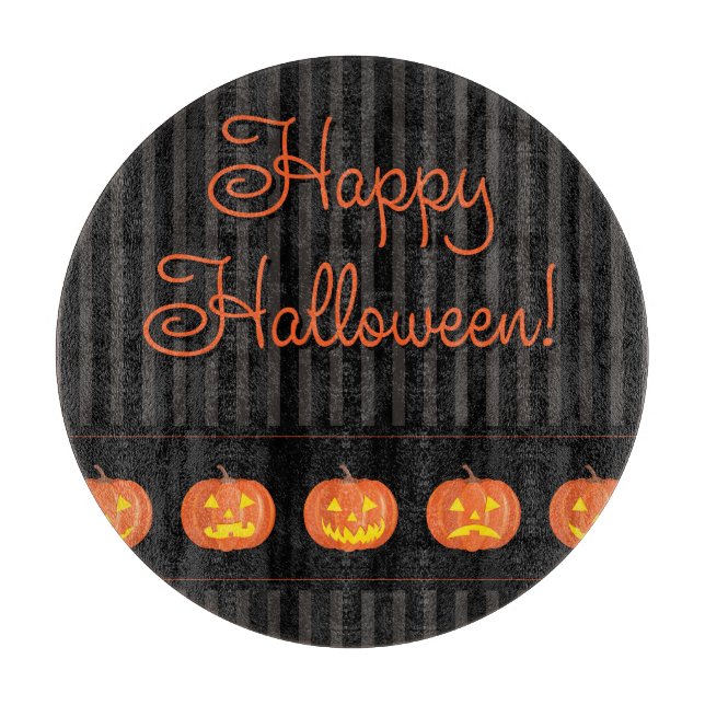 Jack O'Lanterns! Schneidebrett (Vorderseite)