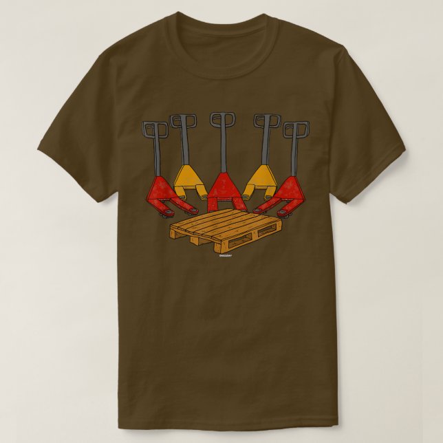 Jack Pallet Truck Pallet Bang Swagazon Associate T-Shirt (Design vorne)