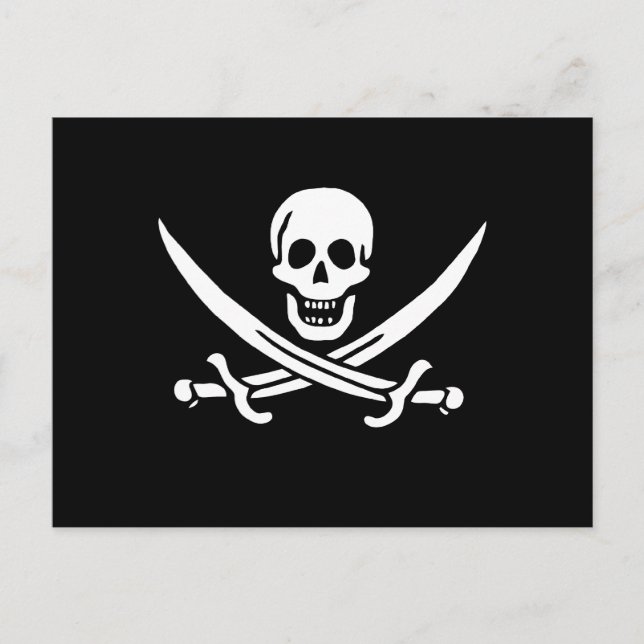 Jack Rackham postcards Postkarte (Vorderseite)