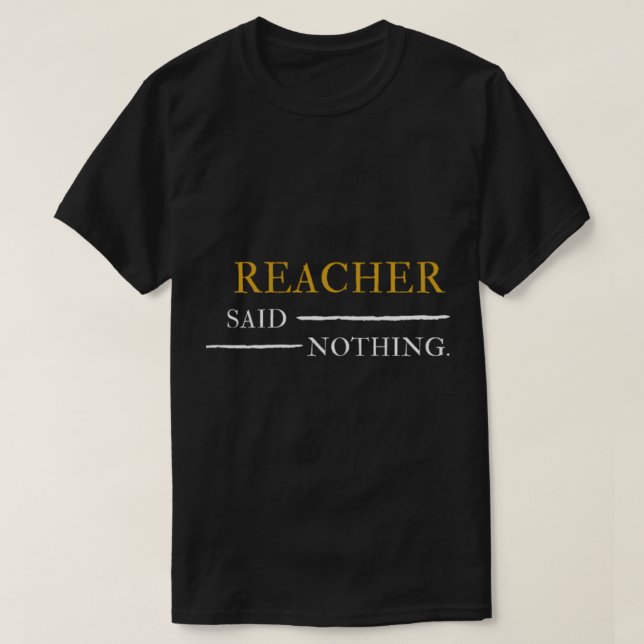 Jack Reacher (2) T-Shirt (Design vorne)