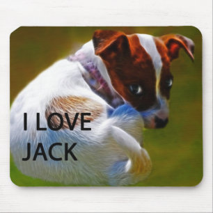 Jack Rusell Welpe Mousepad