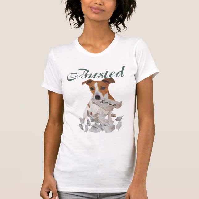 Jack Russel Busted Apparel T-Shirt (Vorderseite)
