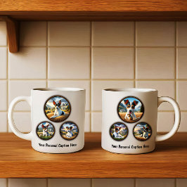 Jack Russel Terrier 6-Image Coffee Tasse Design