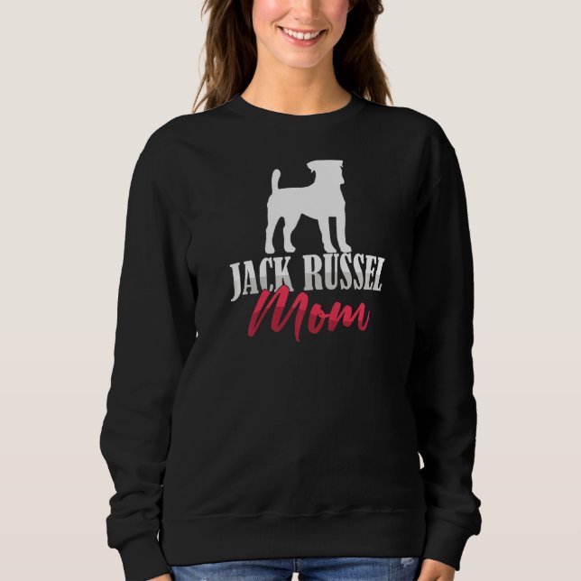 Jack Russel Terrier Mon Eigentümer Hund Rasse Hund Sweatshirt (Vorderseite)