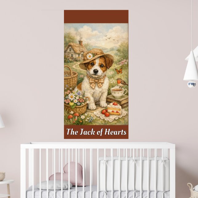 Jack Russel Terrier Poster (Kinderzimmer 2)